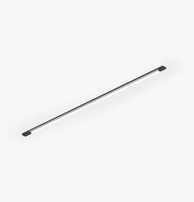 Edge Schlank Linear Wandlampe, Metall&Acryl, L 80/120CM